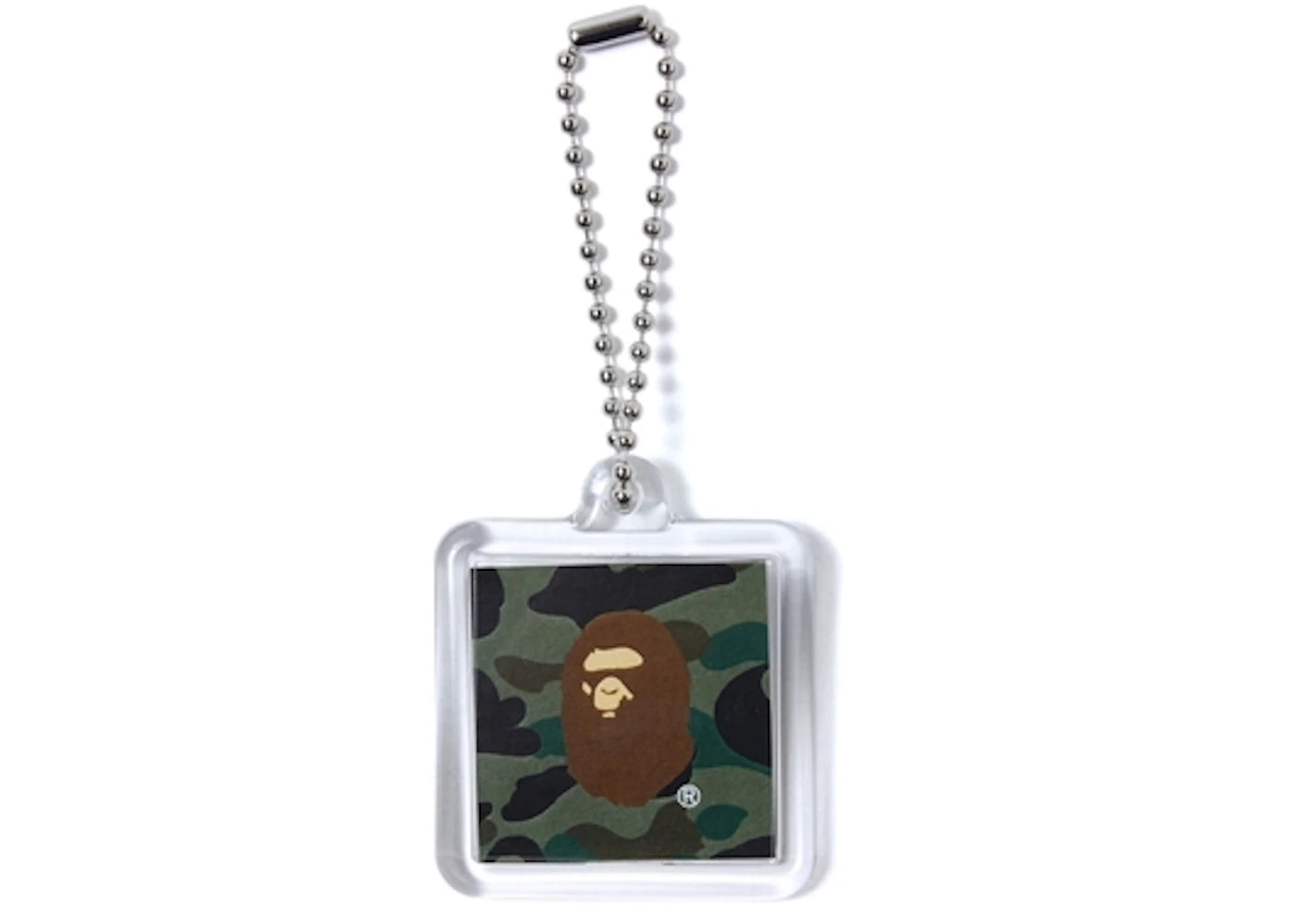 BAPE Ape Head Keychain Green