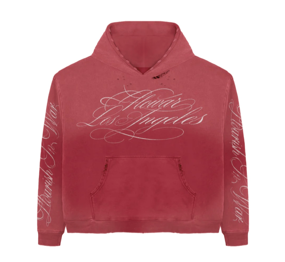Flowar Strawberry Wash Hoodie