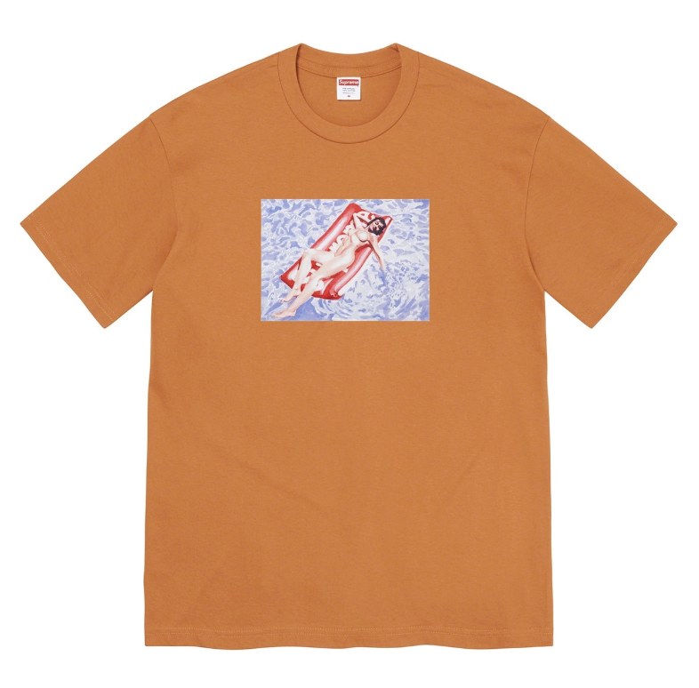 Supreme Float Tee 'Burnt Orange'
