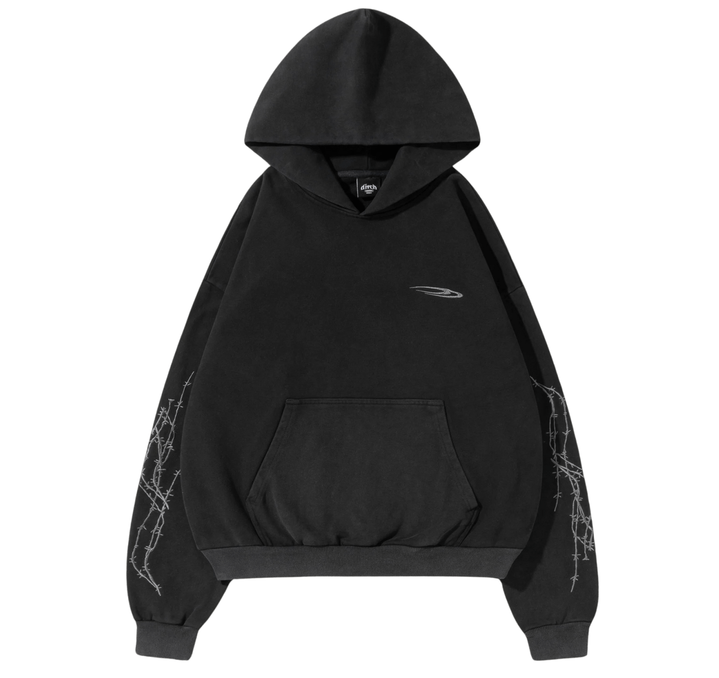 Ditch Athletic Barbed Hoodie Coal