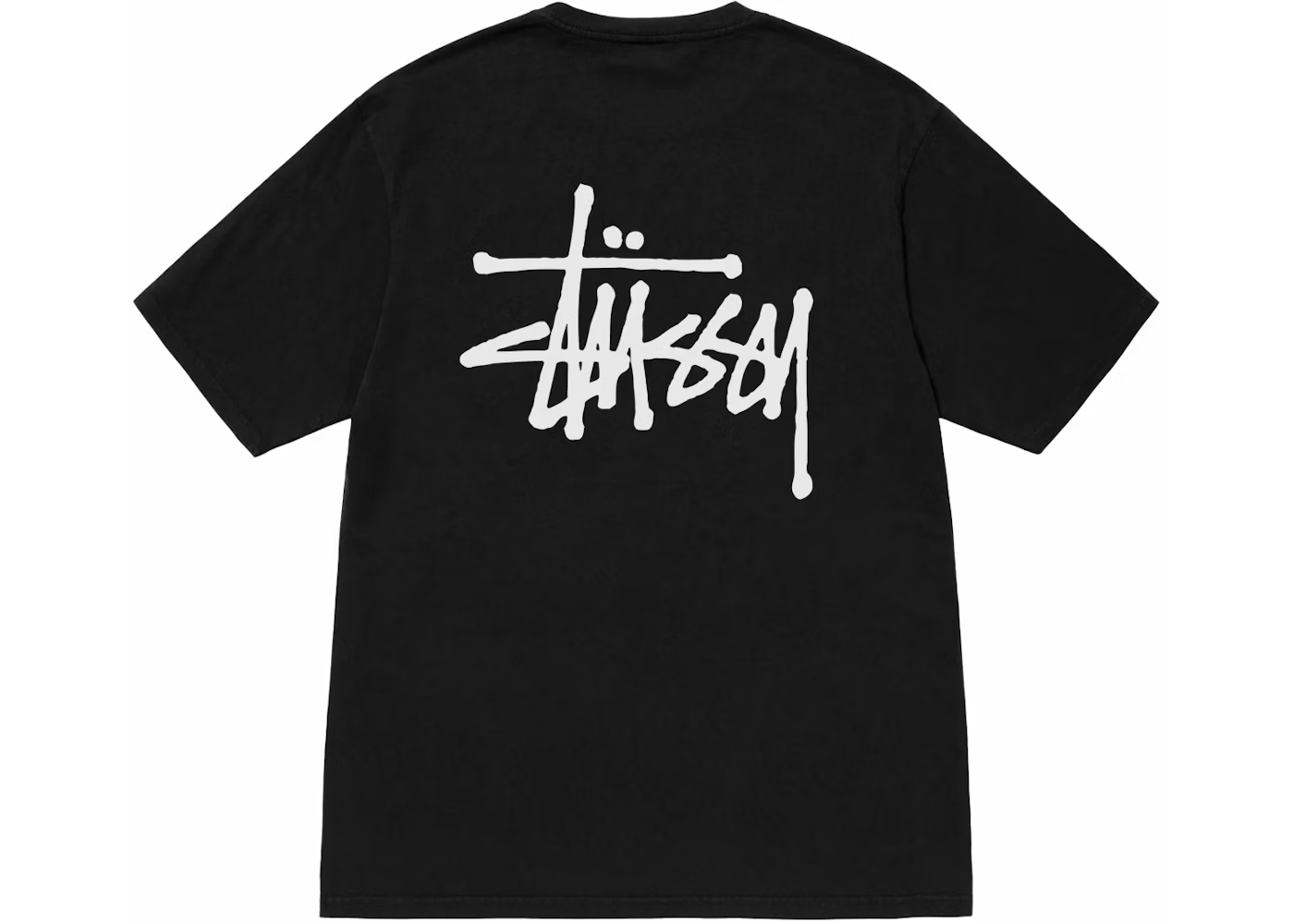 Stussy Basic Pigment Dyed Tee Black