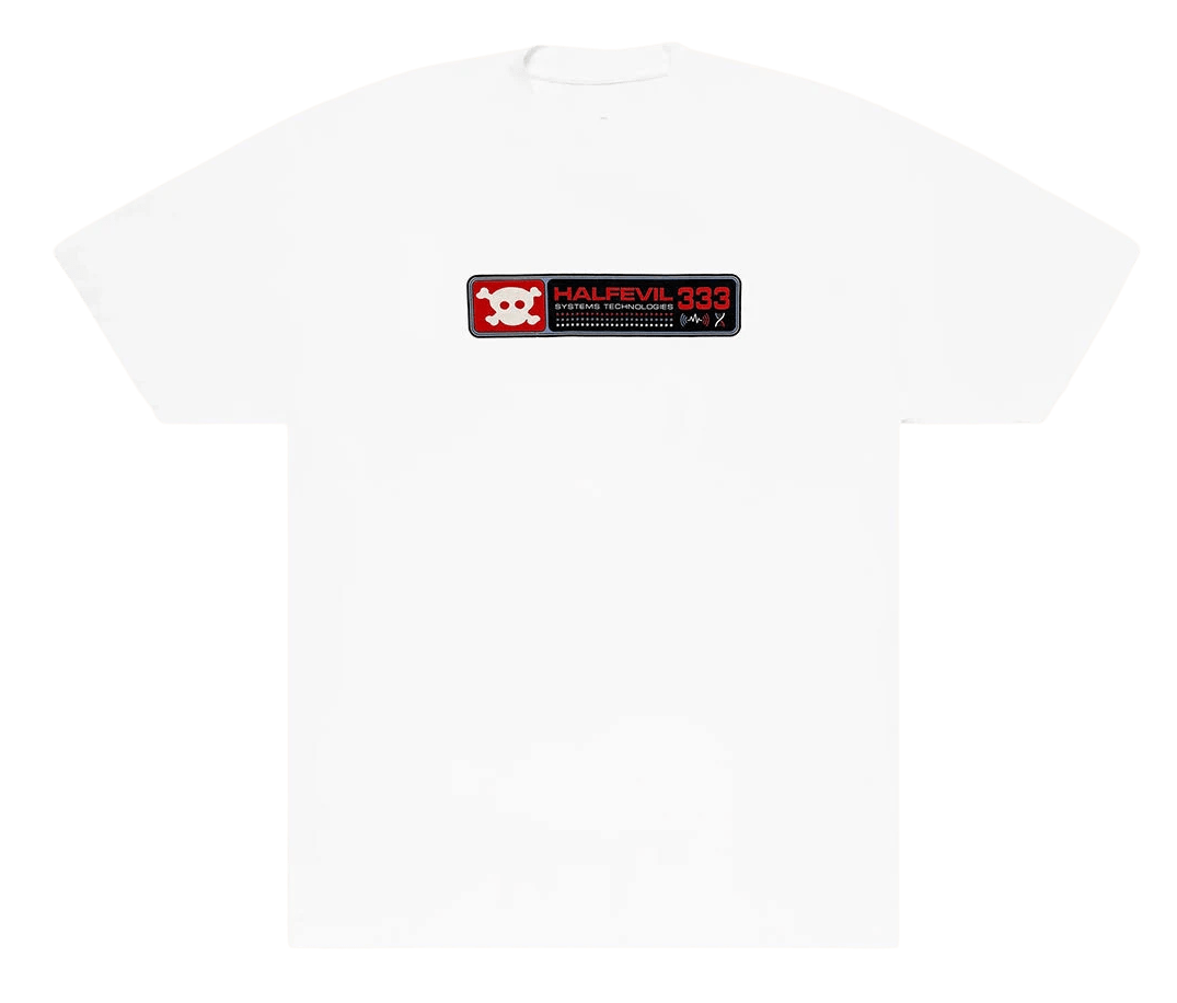 Half Evil System Technologies Tee White