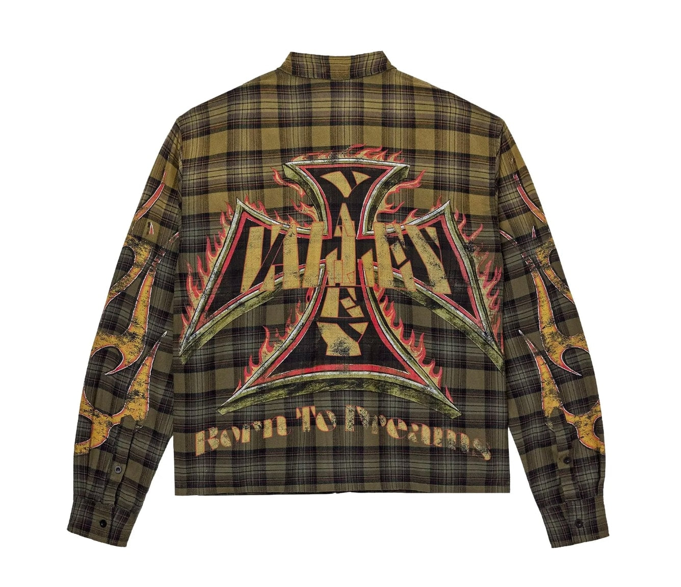 Vale Forever Reborn Flannel Green