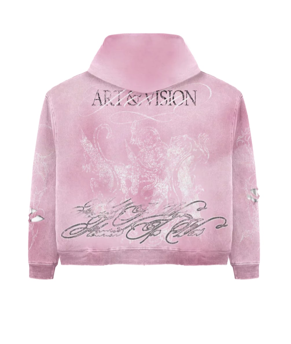 Flowar Hydrangea Zip Up Pink