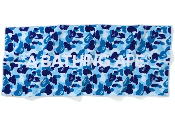 BAPE ABC Camo Sport Towel (SS23) Blue