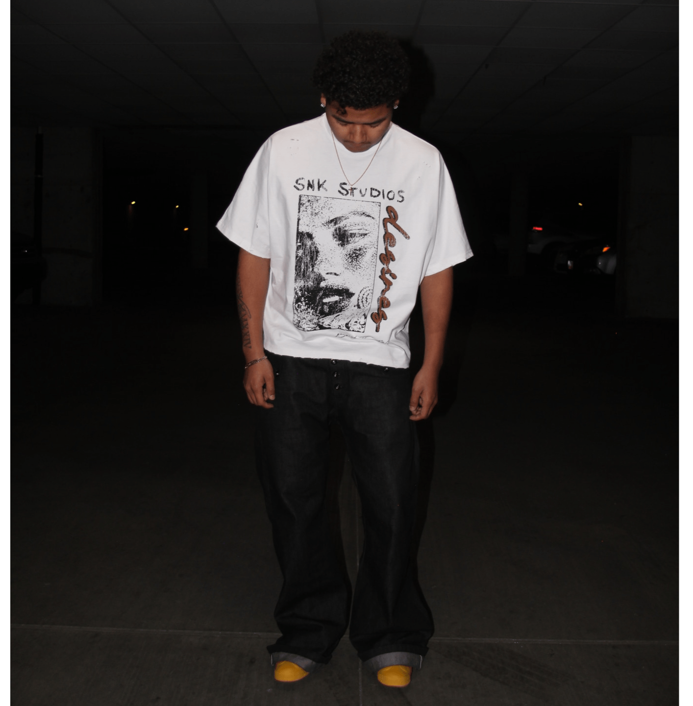 SNK Studios Desires Tee White