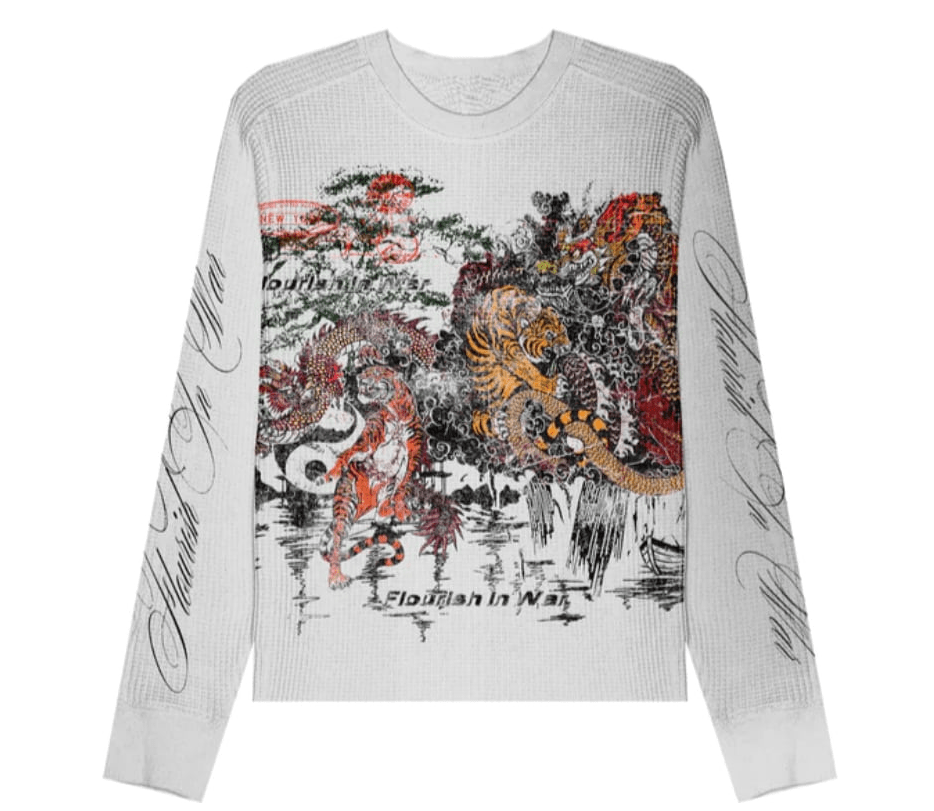 Flowar Dirty Wash Tiger Thermal