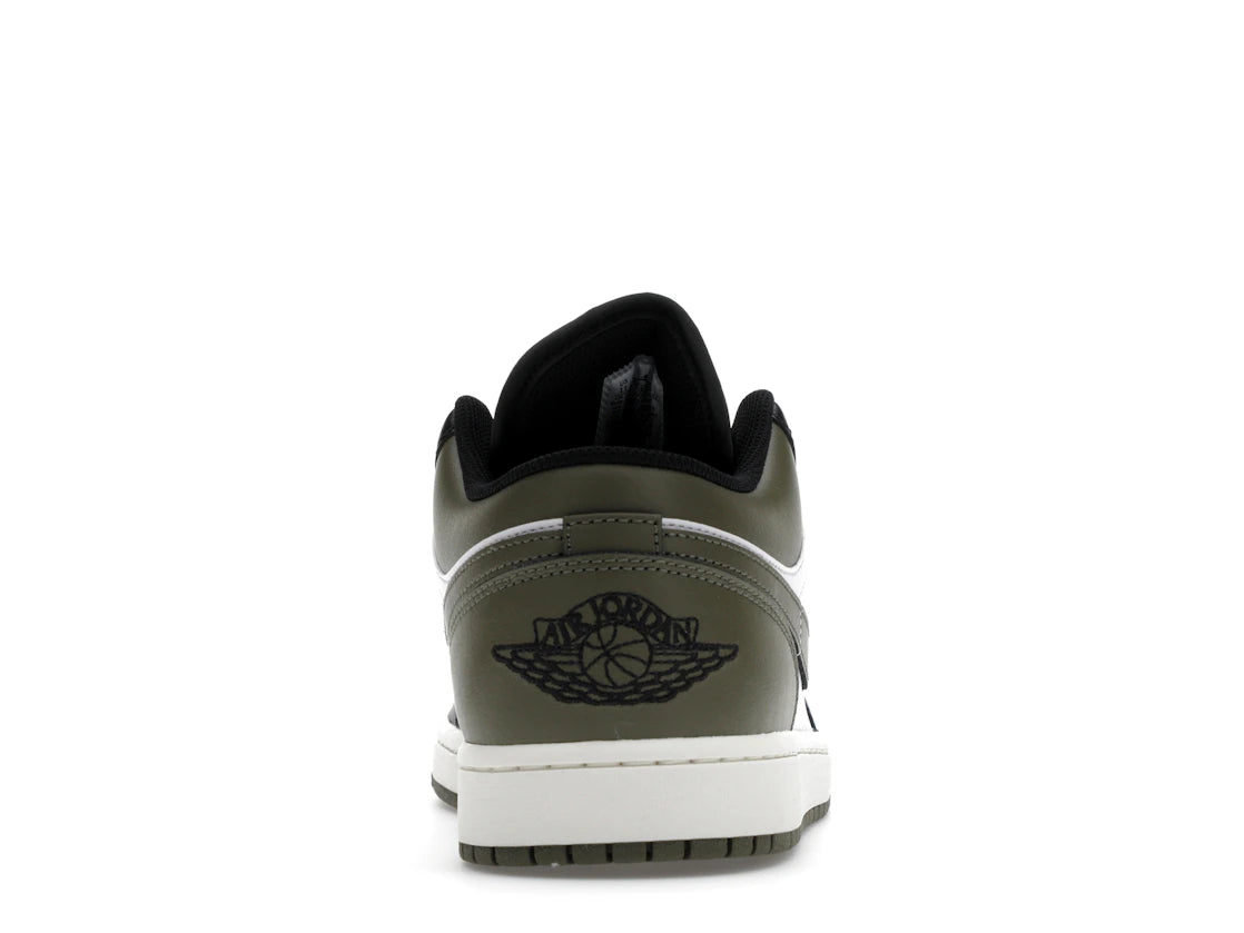 Jordan 1 Low Black Toe Medium Olive