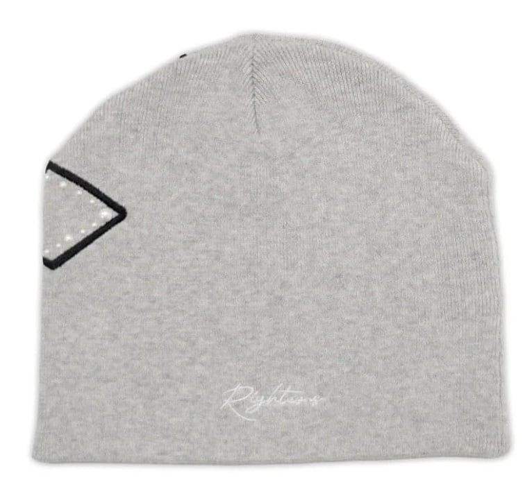 Righteous Pearl Logo Beanie Grey