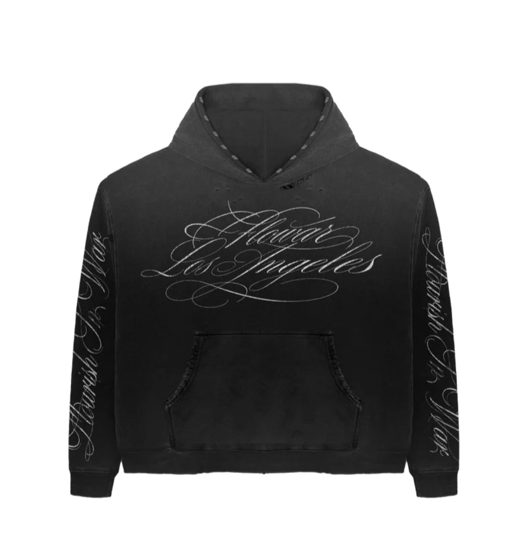 Flowar Blackberry Wash Hoodie