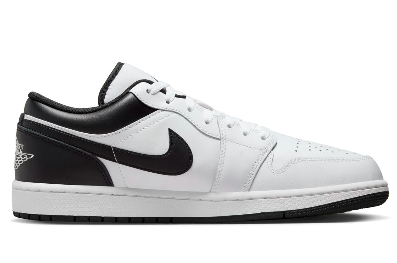 Jordan 1 Low White Black