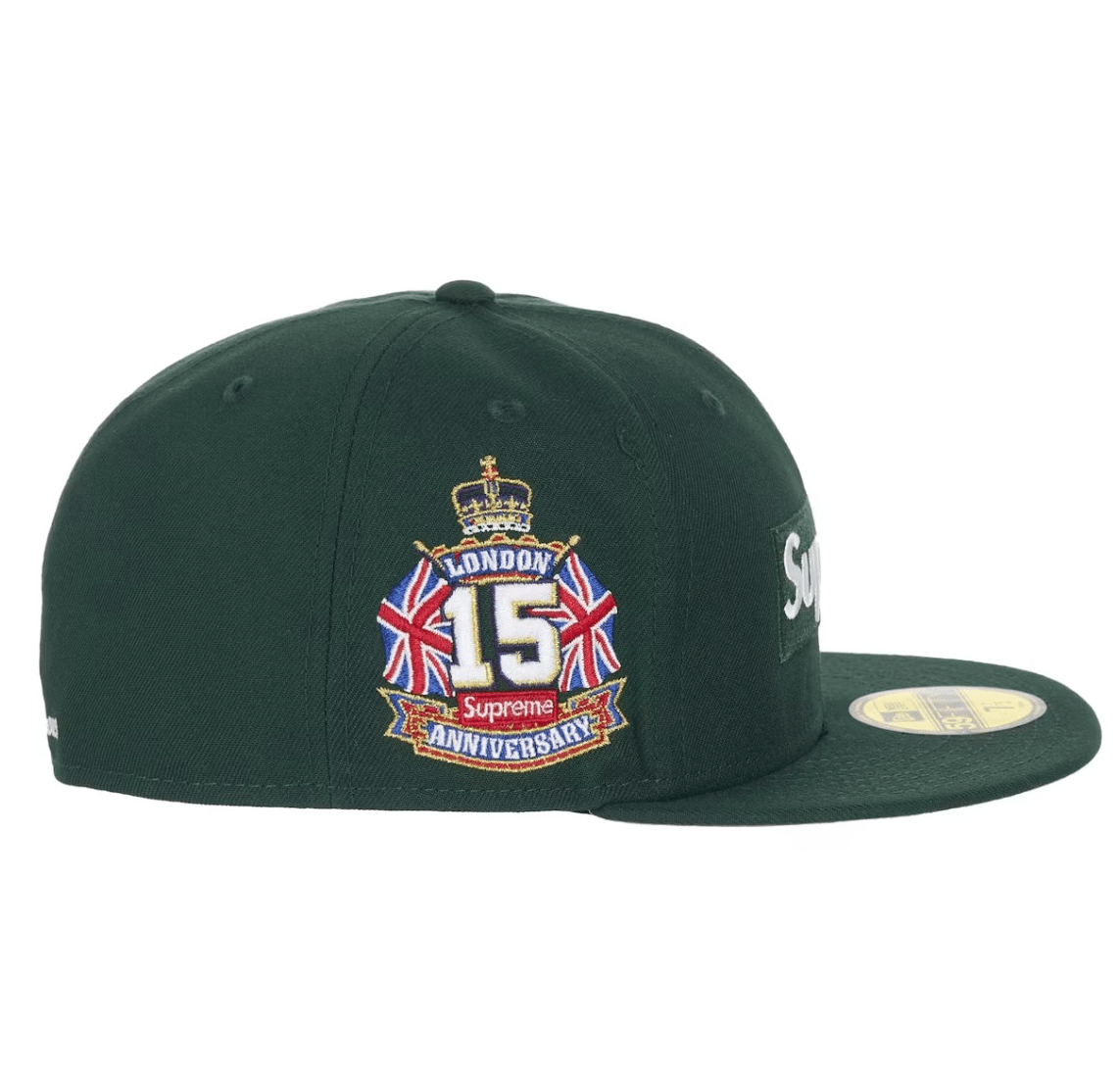 Supreme Shop Box Logo New Era 59Fifty Fitted Hat Green