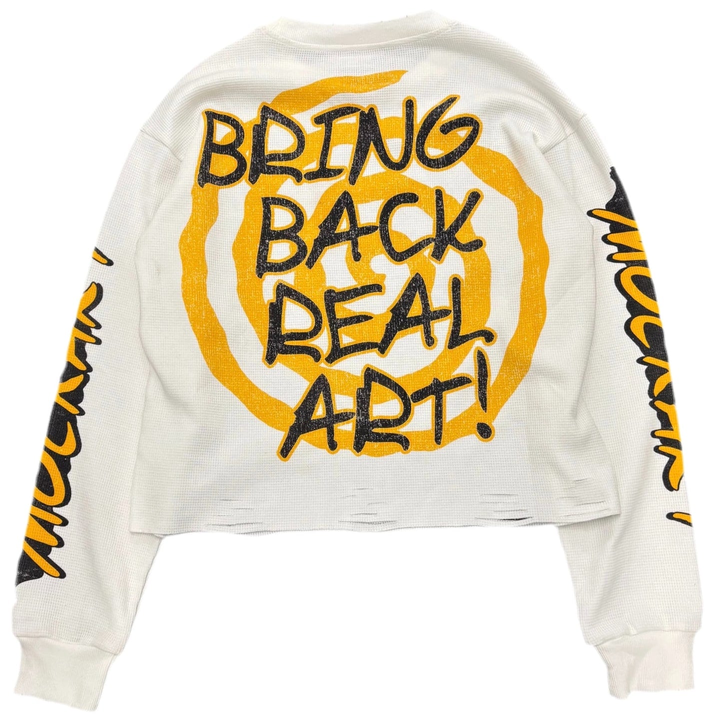 Mock Art "Bring Back Real Art!" Thermal White
