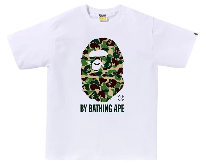 BAPE ABC Camo By Bathing Ape Tee (SS25) White/Green