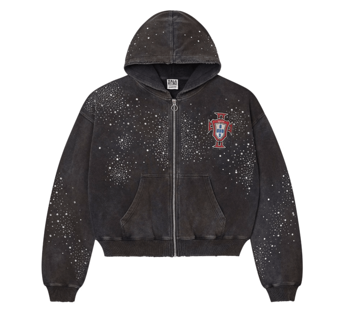 Vale Forever Pluto Custered Zip Up Black