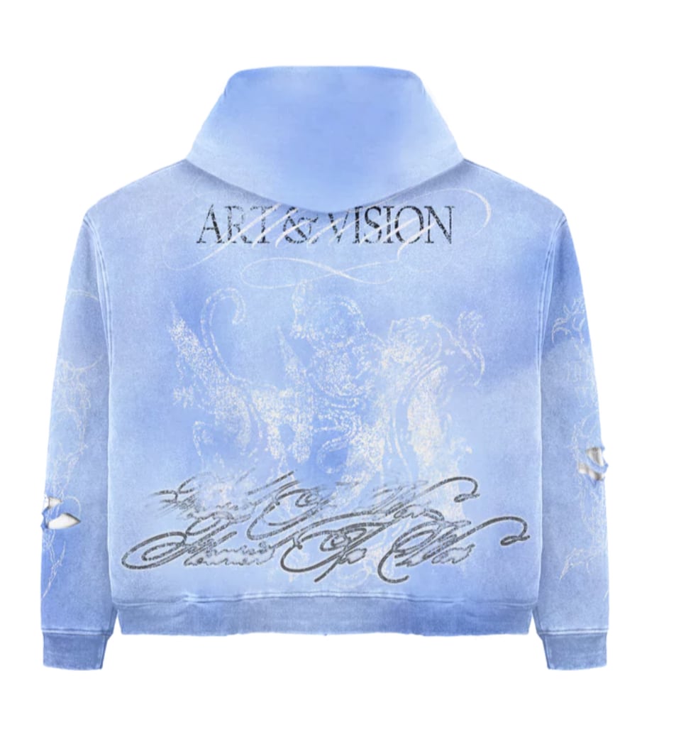 Flowar Hydrangea Zip Up