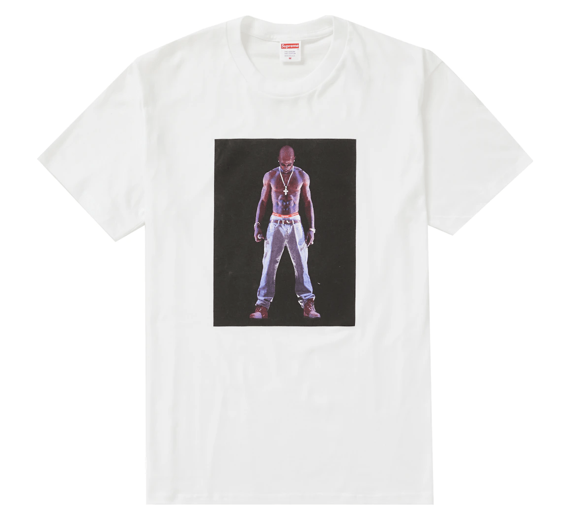 Supreme Tupac Hologram Tee White
