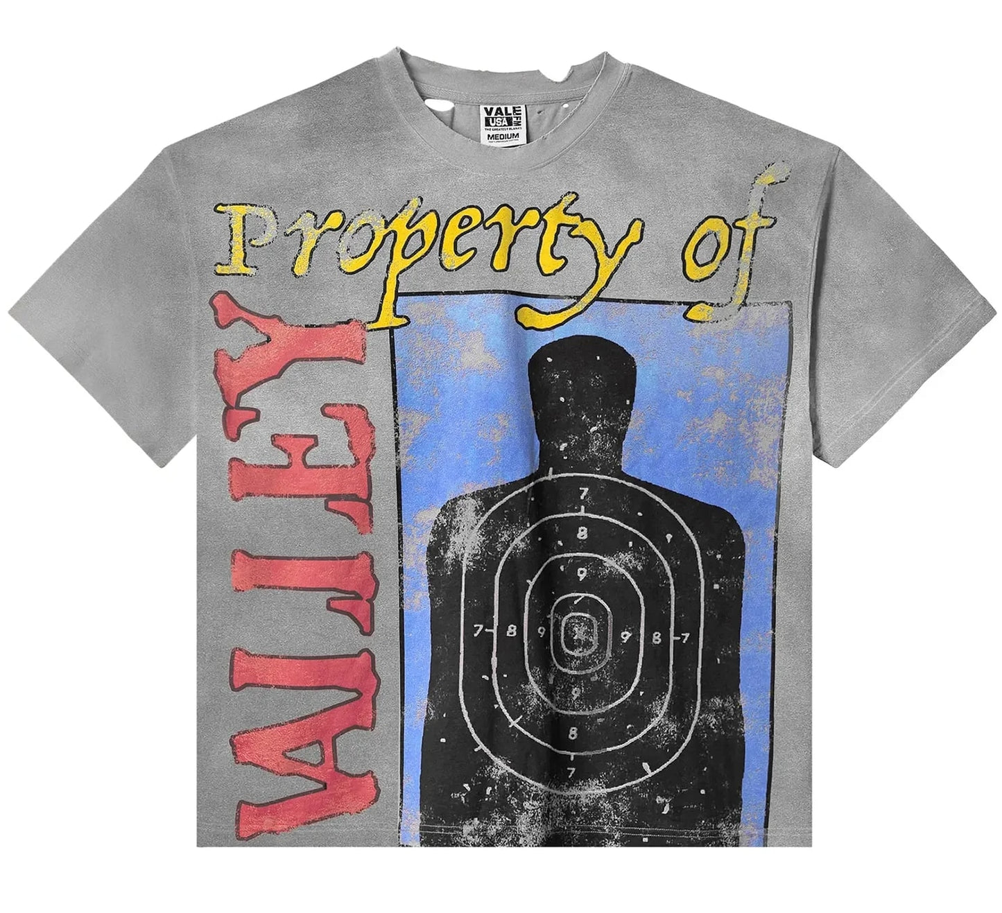 Vale Forever Target Practice Tee Charcoal