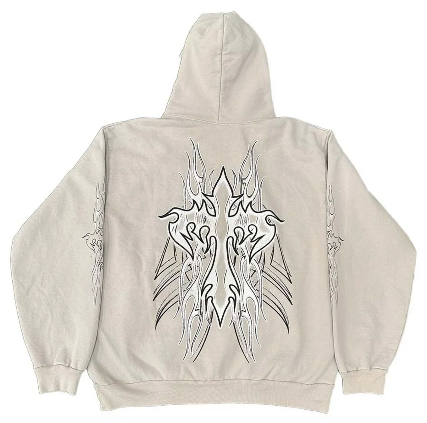 Revenge Flaming Cross Hoodie