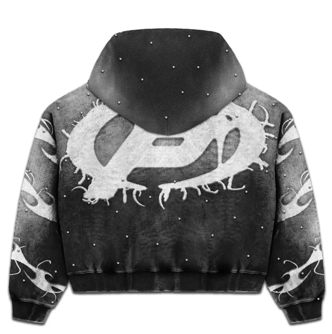 Prestige Flames Hoodie Black