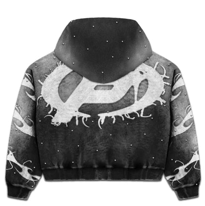 Prestige Flames Hoodie Black