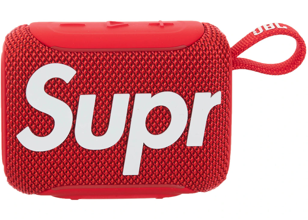Supreme JBL Go 5 Bluetooth Speaker Red