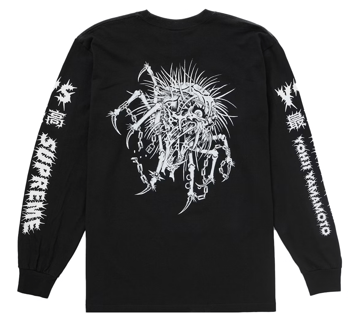 Supreme Y's by Yohji Yamamoto Long Sleeve Black