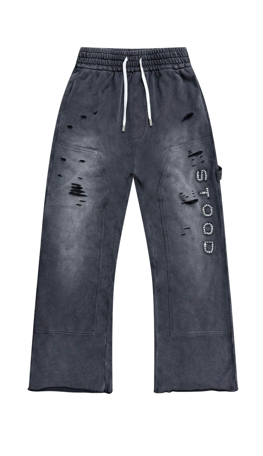 Misunderstood Double Knee Studded Sweats