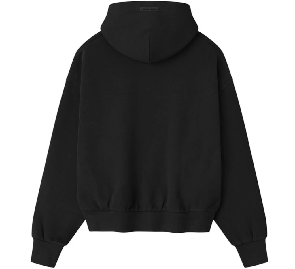 Fear of God Essentials Classic Fleece Hoodie Vintage Black