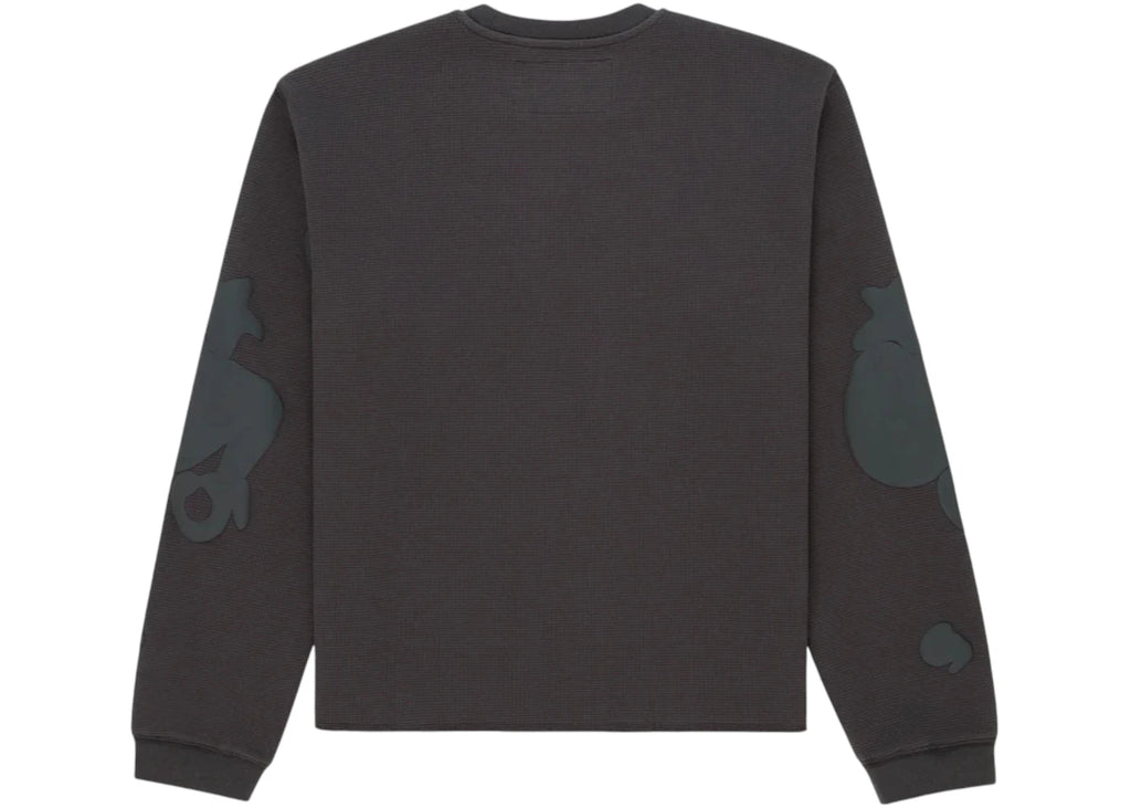 Sp5der Beluga Thermal Sweatshirt Slate Grey
