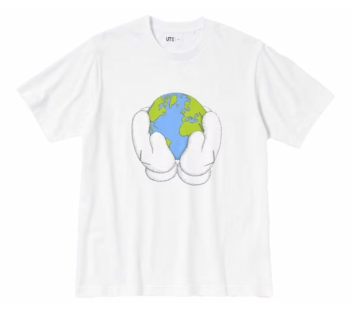 KAWS x Uniqlo Peace For All S/S Graphic T-shirt (US Sizing) White