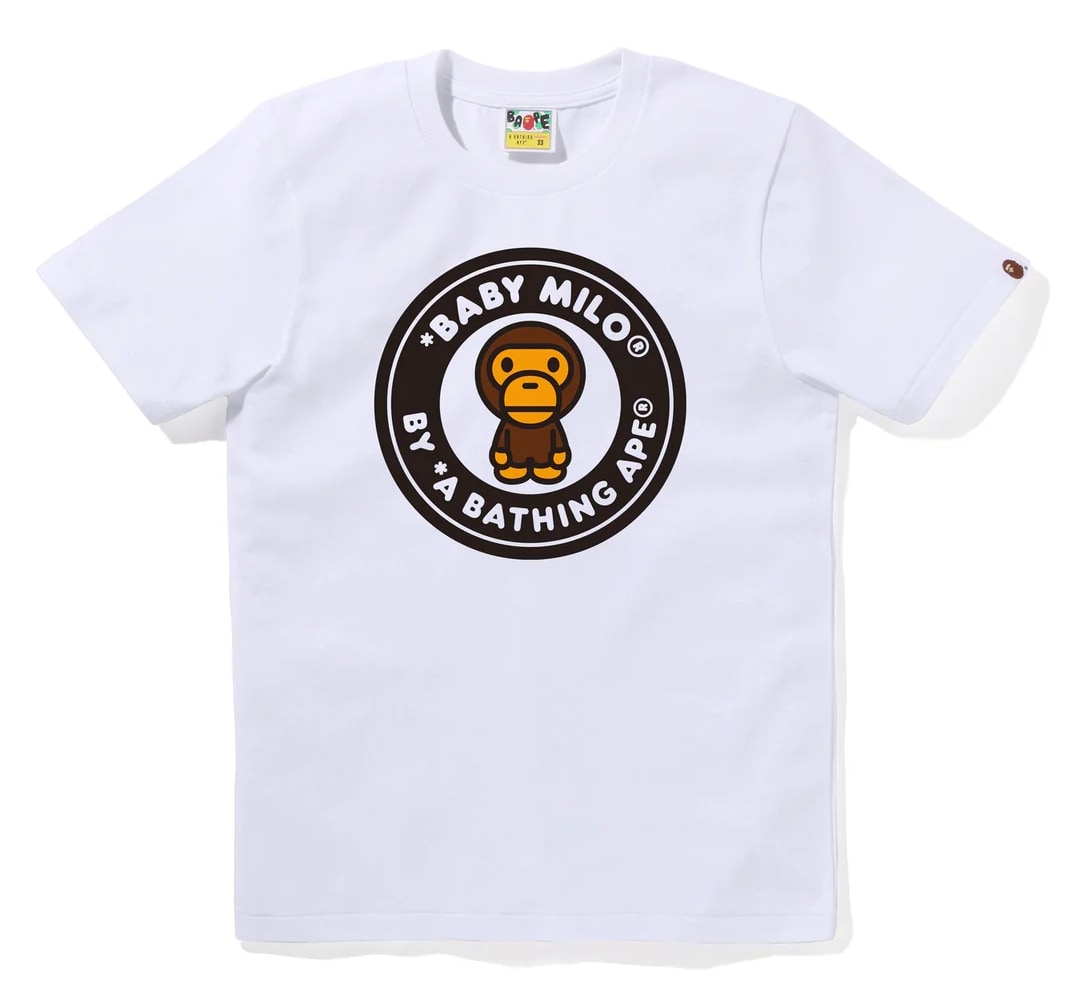 A Bathing Ape Baby Milo Busy Works Tee
