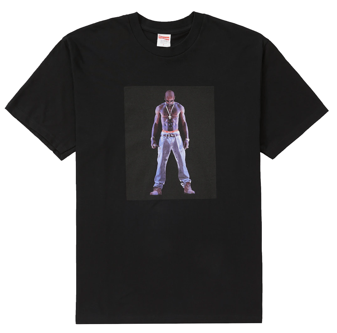 Supreme Tupac Hologram Tee Black