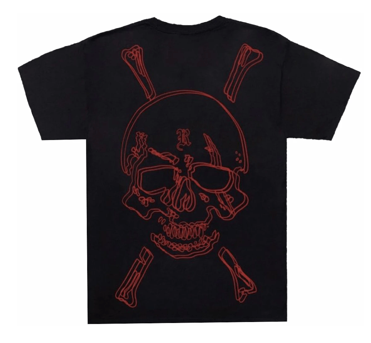 Revenge x Zillakami Crossbone Arch Tee Black