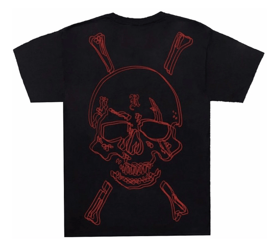 Revenge x Zillakami Crossbone Arch Tee Black