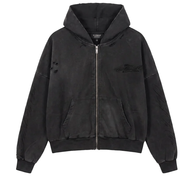 Flowar Midnight Zip Up