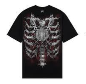 Revenge 38 Ribcage Tee Black