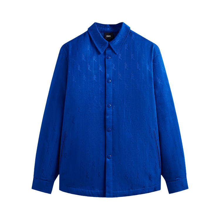 Kith Jacquard Faille Sutton Quilted Shirt Jacket Layer