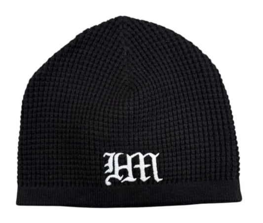 HMDD Old English Beanie Black