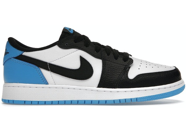 Jordan 1 Retro Low OG Black Dark Powder Blue (GS)