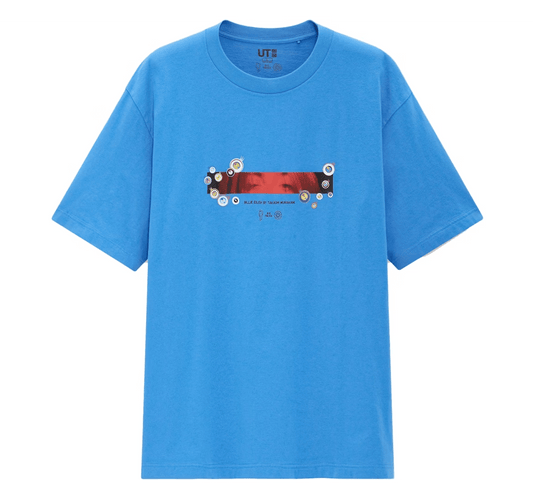 Billie Eilish X Takashi Murakami Eyes Tee Blue
