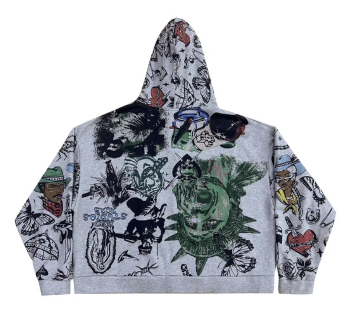 ILL Studios Freedom Ink Zip Up
