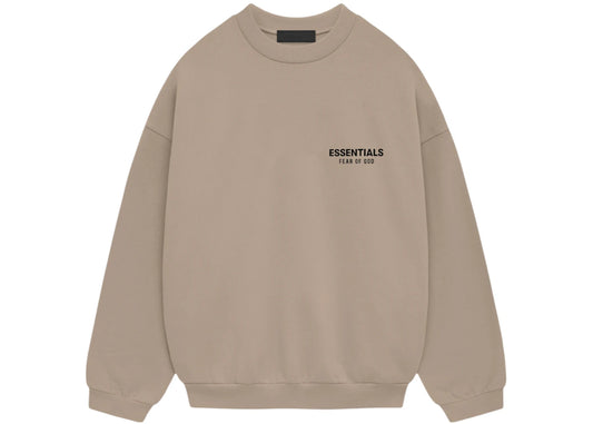 Fear of God Essentials Fleece Crewneck Desert Sand