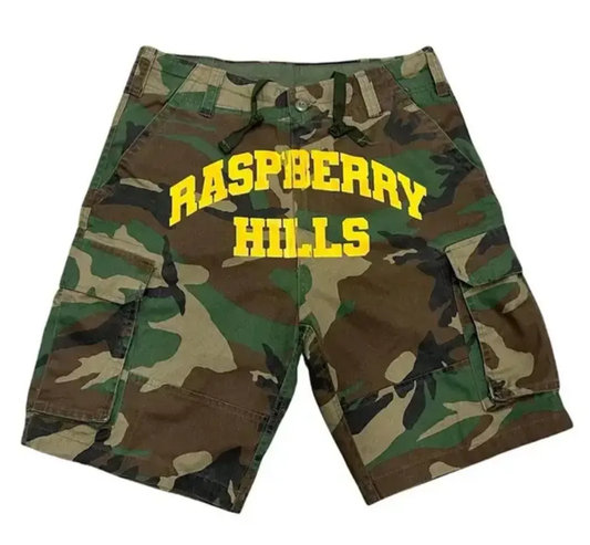 GV Gallery Raspberry Hills Camo Cargo Shorts