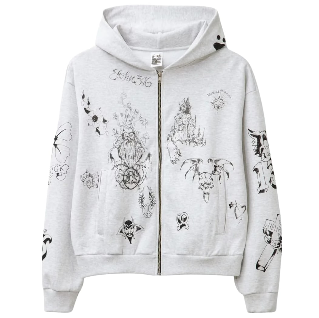 Basketcase Sailor Zip Hoodie