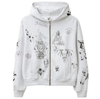 Basketcase Sailor Zip Hoodie