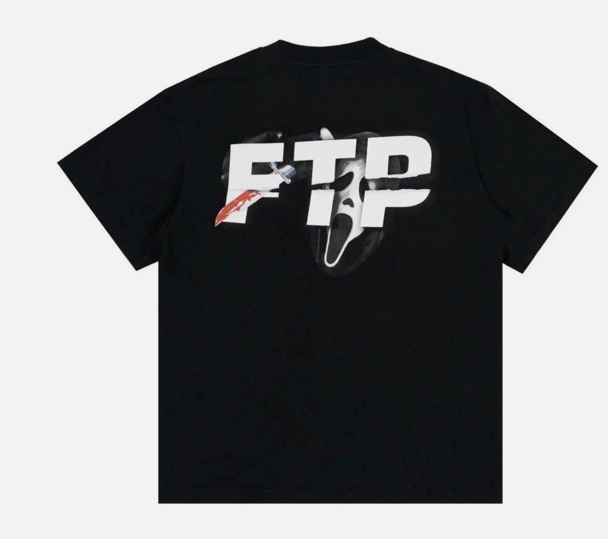 FTP Ghost Face Tee Black