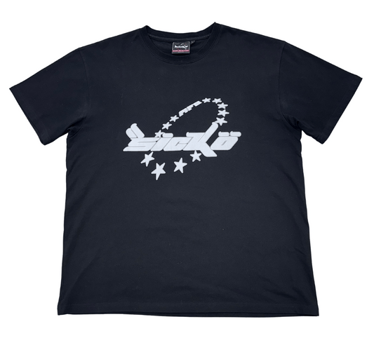 BornFromPain Sicko AFB Logo Short Sleeve Tee Shirt Black
