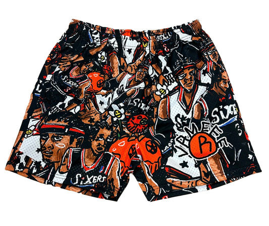 VXMEEE AI Manee Mesh Shorts