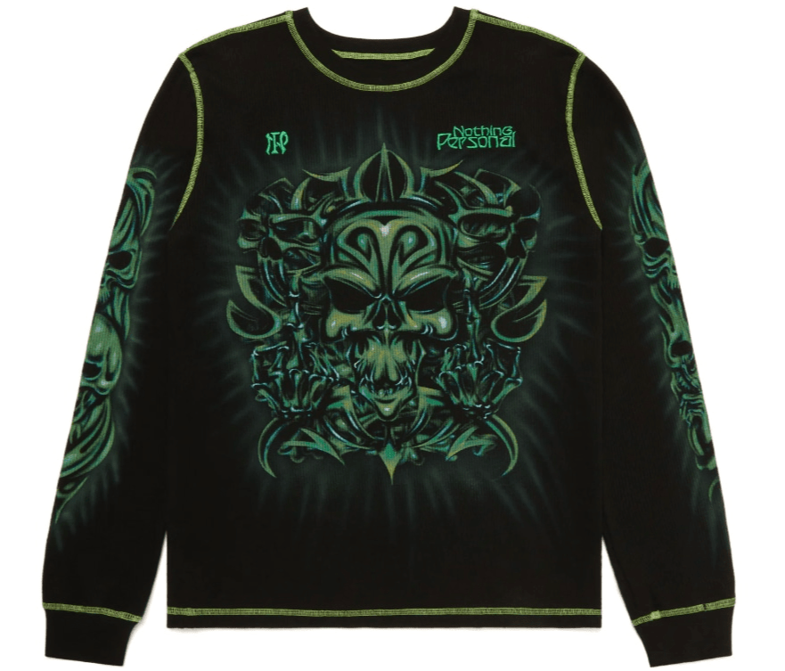 Skull Thermal L/S Black
